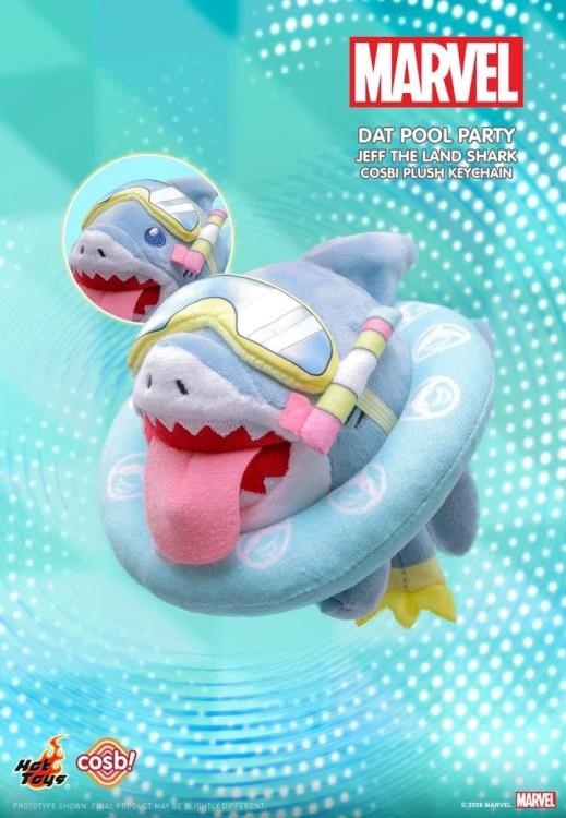 Marvel Comics Cosbi Jeff the Land Shark Box of 6 Random Plush Keychains Gallery Image 6