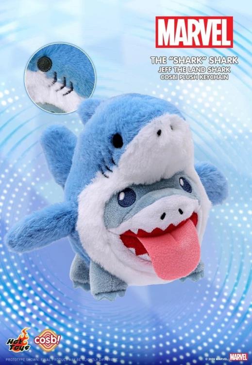 Marvel Comics Cosbi Jeff the Land Shark Random Plush Keychain Gallery Image 4