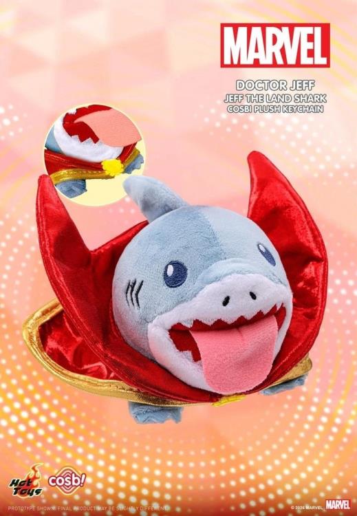 Marvel Comics Cosbi Jeff the Land Shark Random Plush Keychain Gallery Image 9