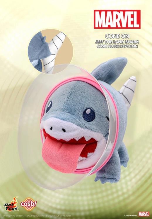 Marvel Comics Cosbi Jeff the Land Shark Random Plush Keychain Gallery Image 5