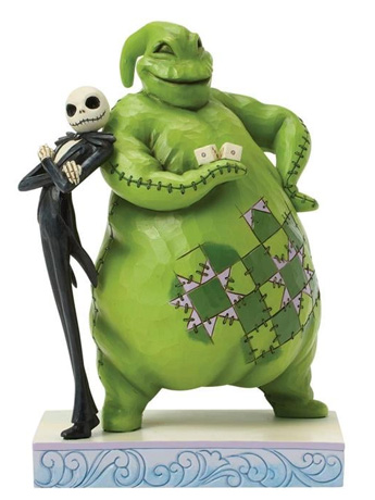 The Nightmare Before Christmas Jack and Oogie Back-to-Back Figurine (Jim Shore) Gallery Image 2