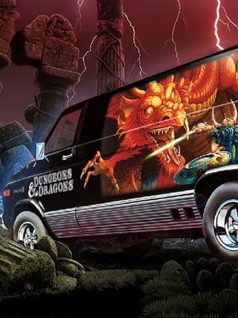 Dungeons & Dragons 1974 Chevy Custom Van 1/25 Scale Model Kit