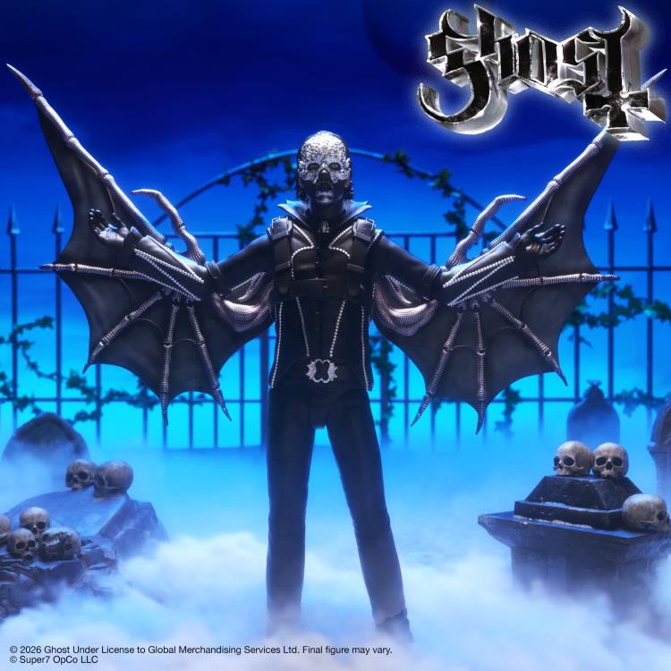Ghost ULTIMATES! Papa V Perpetua (Bat Wings) Action Figure Gallery Image 3