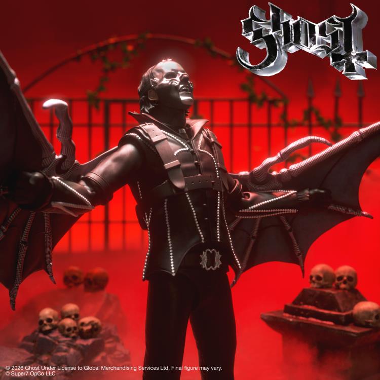 Ghost ULTIMATES! Papa V Perpetua (Bat Wings) Action Figure Gallery Image 5
