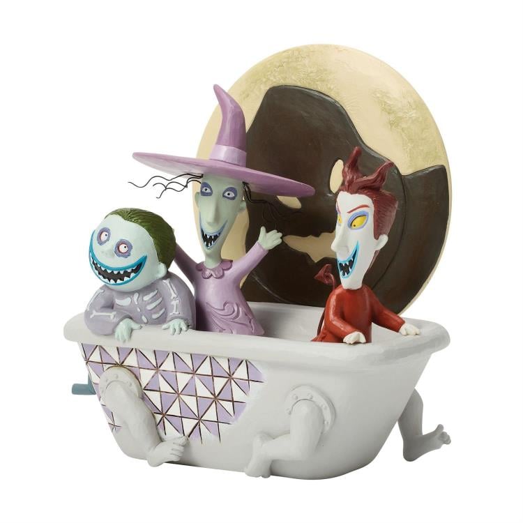 The Nightmare Before Christmas Lock, Shock, and Barrel in Tub Figurine (Jim Shore) Gallery Image 5