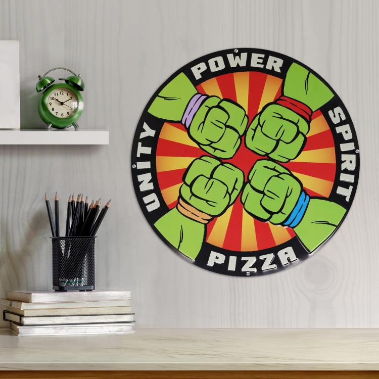 Teenage Mutant Ninja Turtles Pizza Power Tin Sign Gallery Image 3