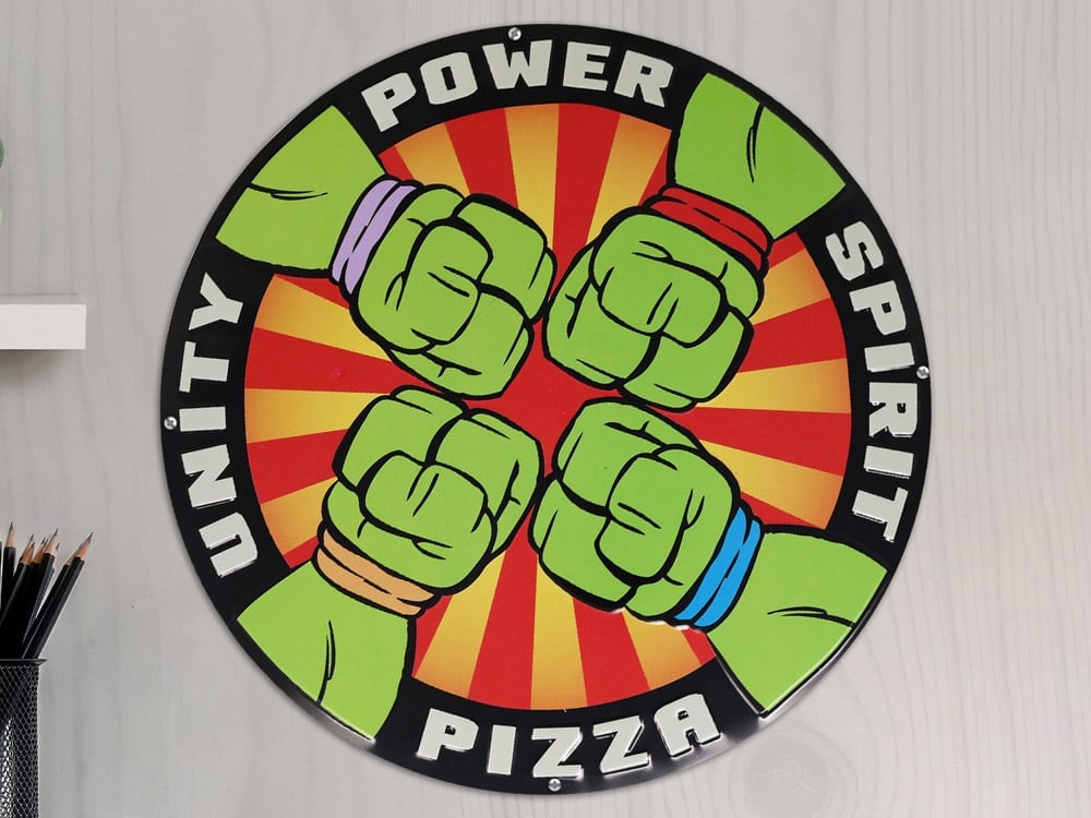 Teenage Mutant Ninja Turtles Pizza Power Tin Sign Gallery Image 1
