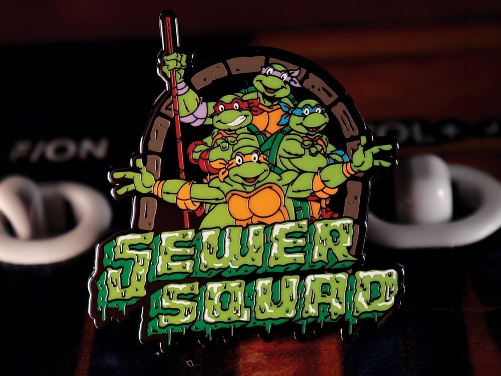 Teenage Mutant Ninja Turtles 40th Anniversary Limited Edition Pin Badge Gallery Image 1
