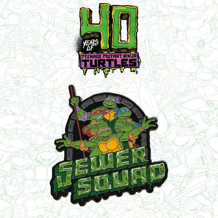 Teenage Mutant Ninja Turtles 40th Anniversary Limited Edition Pin Badge Gallery Image 3