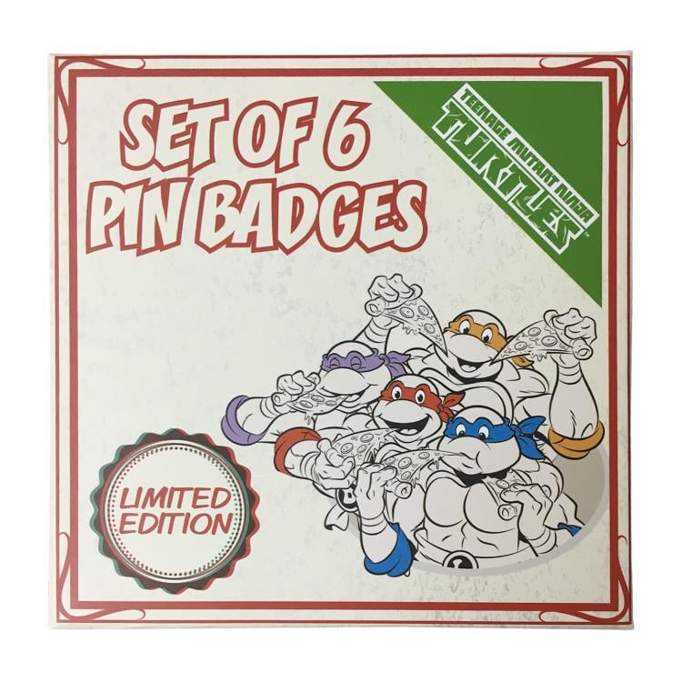 Teenage Mutant Ninja Turtles Limited Edition Set of 6 Pin Badges Gallery Image 6