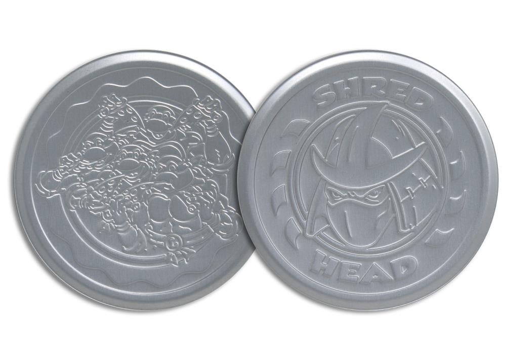 Teenage Mutant Ninja Turtles Set of 4 Embossed Metal Coasters Gallery Image 5