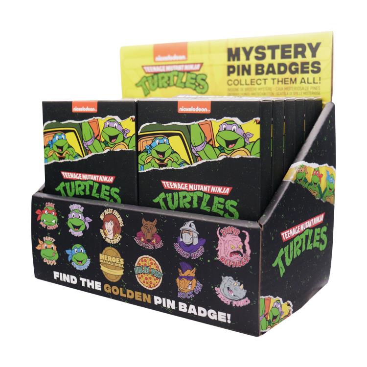 Teenage Mutant Ninja Turtles Box of 12 Random Mystery Pin Badges Gallery Image 22