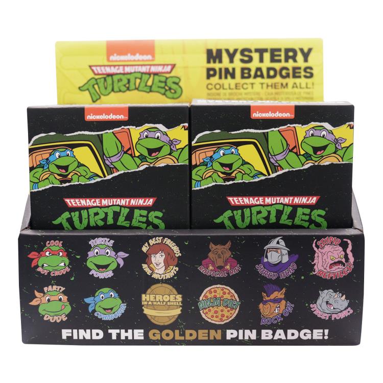 Teenage Mutant Ninja Turtles Box of 12 Random Mystery Pin Badges Gallery Image 21