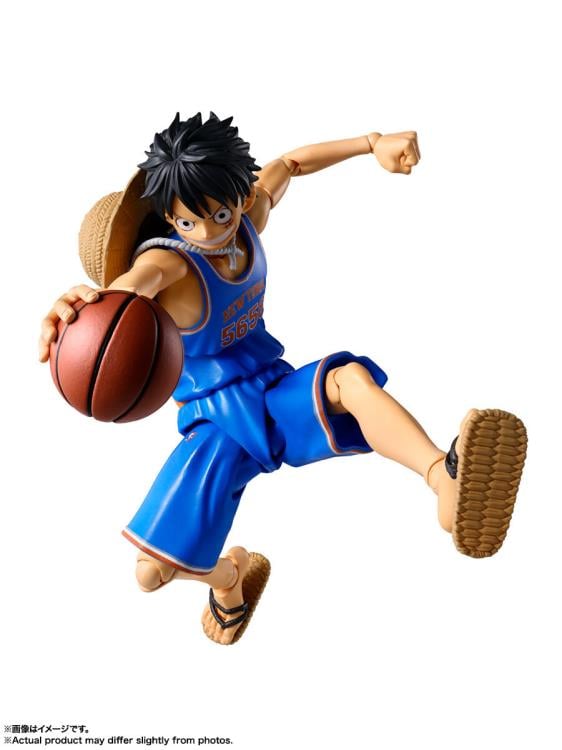 One Piece x NBA S.H.Figuarts Monkey D. Luffy (New York Knicks