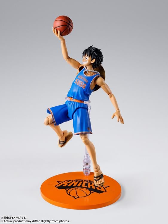 One Piece x NBA S.H.Figuarts Monkey D. Luffy (New York Knicks