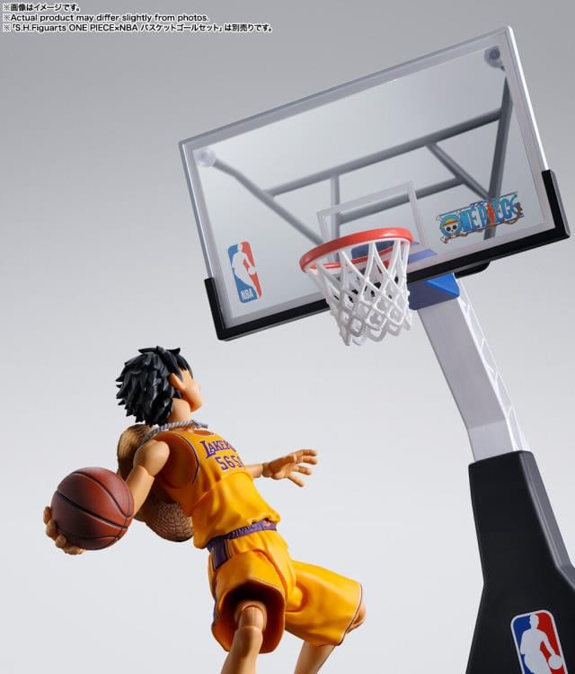 One Piece x NBA S.H.Figuarts Monkey D. Luffy (Los Angeles Lakers