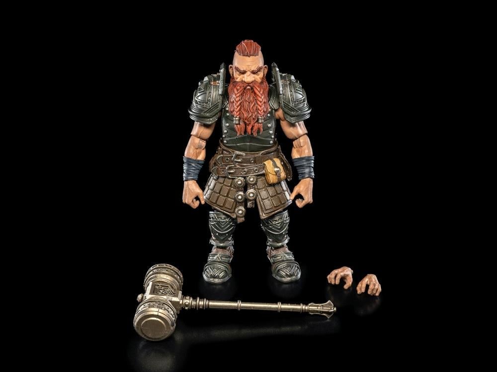 Mythic Legions: The Roleplaying Game Dwarf Fighter (Base Player) Action Figure Gallery Image 8