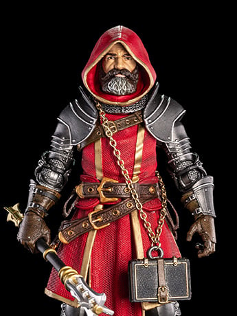 Mythic Legions: The Roleplaying Game Human Cleric (Base Player) Action Figure Gallery Image 2