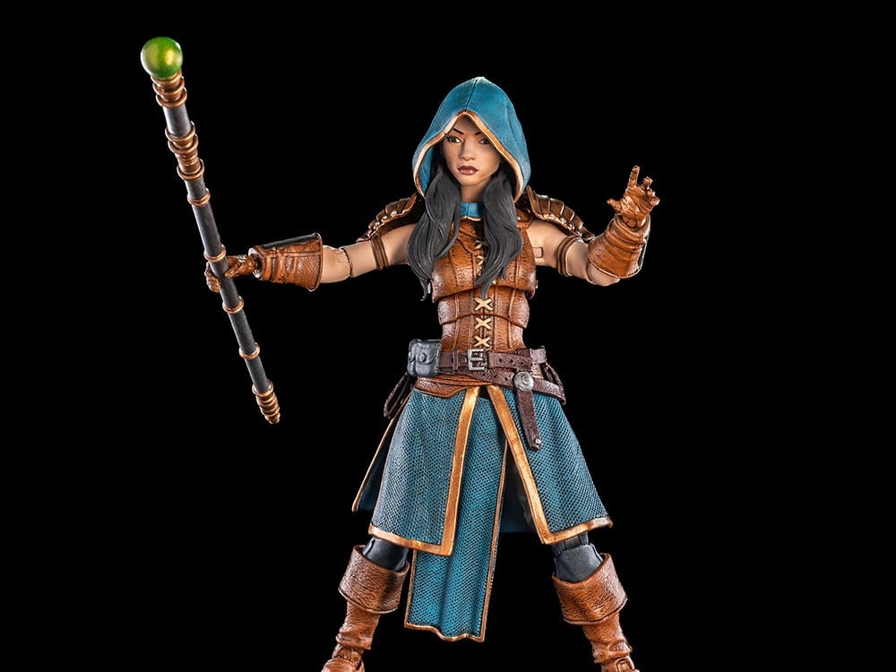 Mythic Legions: The Roleplaying Game Human Wizard (Base Player) Action Figure Gallery Image 1