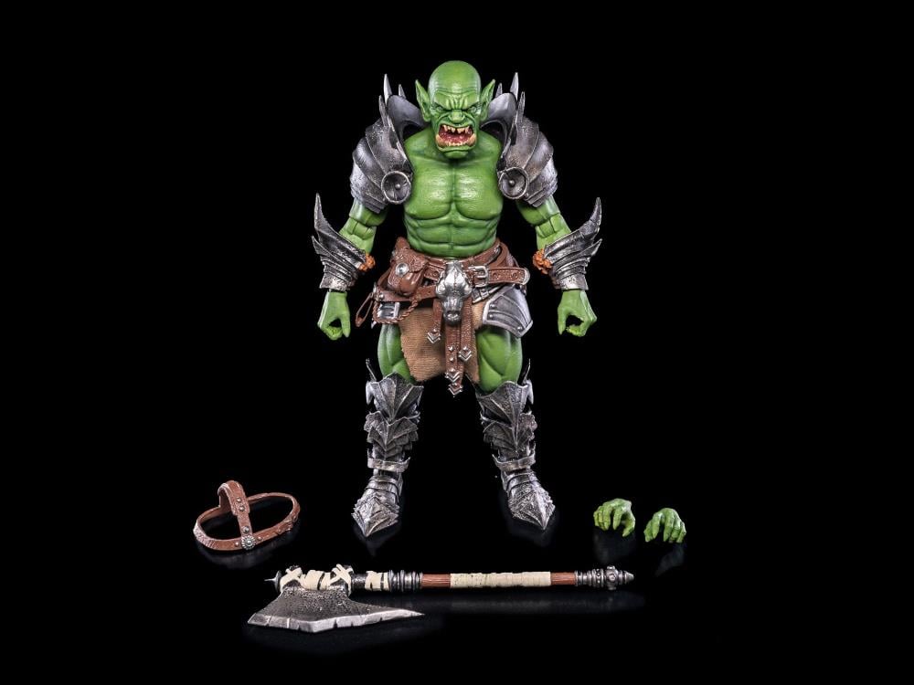 Mythic Legions: The Roleplaying Game Orc Barbarian (Enemy) Action Figure Gallery Image 9