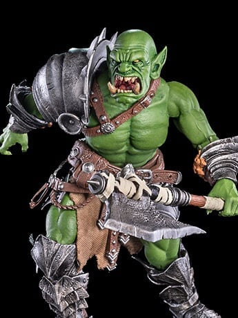 Mythic Legions: The Roleplaying Game Orc Barbarian (Enemy) Action