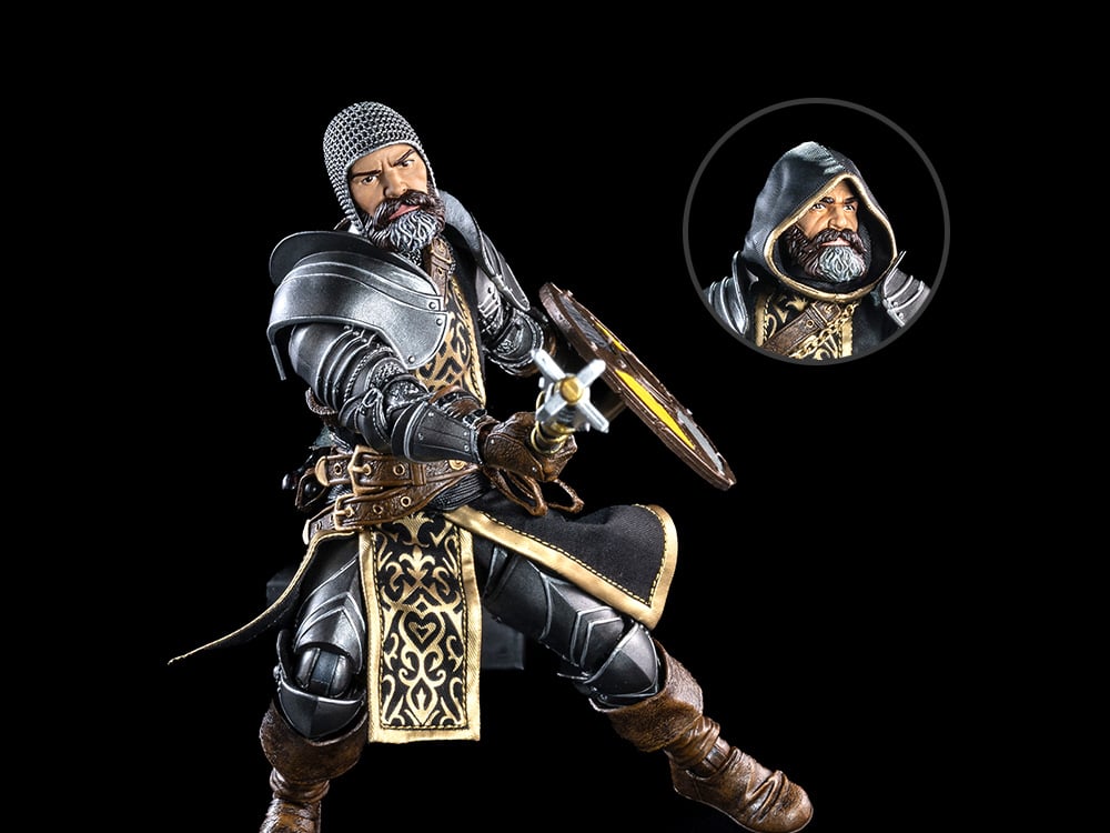 Mythic Legions: The Roleplaying Game Heroic Paladin/Cleric Deluxe Action Figure Gallery Image 1