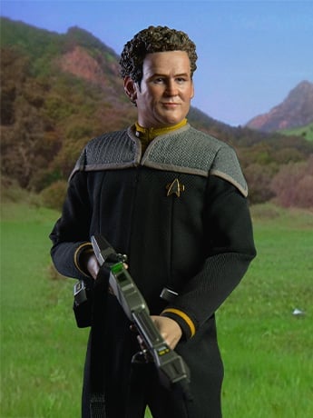 Star Trek: Deep Space Nine Sr. Chief Petty Officer Miles O’Brien 1/6 Scale Action Figure Gallery Image 2
