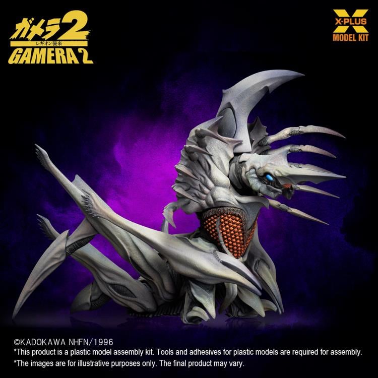 Gamera 2: Attack of Legion (1996) Legion 1/700 Scale Model Kit (Reissue) Gallery Image 5