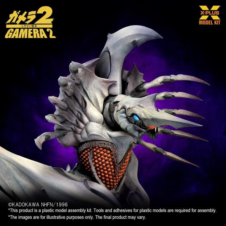 Gamera 2: Attack of Legion (1996) Legion 1/700 Scale Model Kit (Reissue) Gallery Image 11