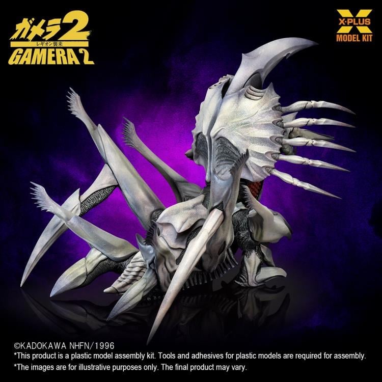 Gamera 2: Attack of Legion (1996) Legion 1/700 Scale Model Kit (Reissue) Gallery Image 9