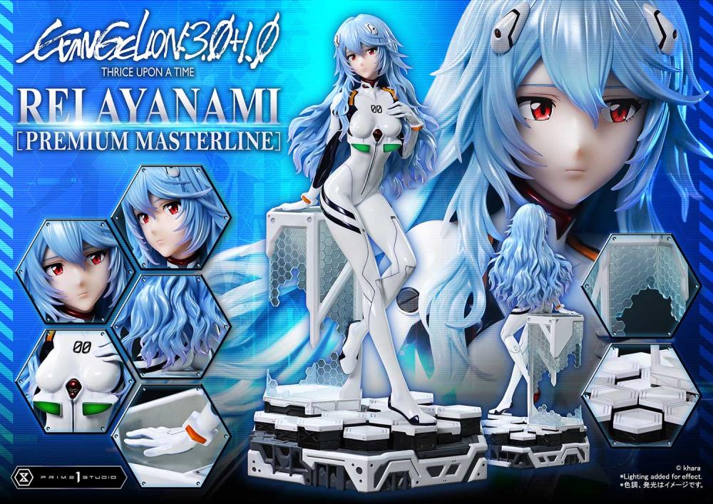 Rebuild of Evangelion Premium Masterline Rei Ayanami 1/4 Scale Statue Gallery Image 18
