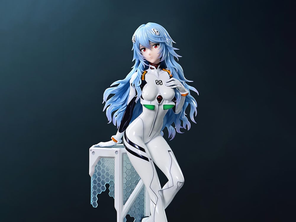 Rebuild of Evangelion Premium Masterline Rei Ayanami 1/4 Scale Statue Gallery Image 1