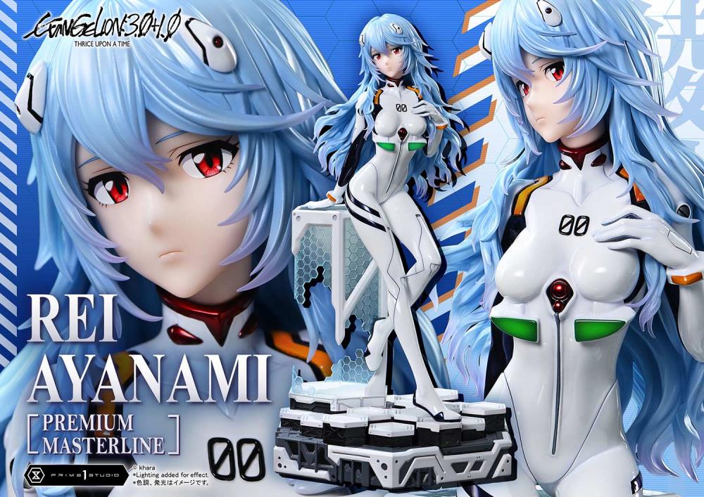 Rebuild of Evangelion Premium Masterline Rei Ayanami 1/4 Scale Statue Gallery Image 4