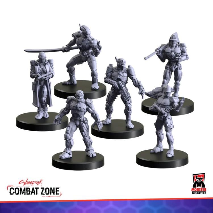 Cyberpunk RED: Combat Zone Metal Militia (Universal Full Body Conversion Set 2) Gallery Image 3