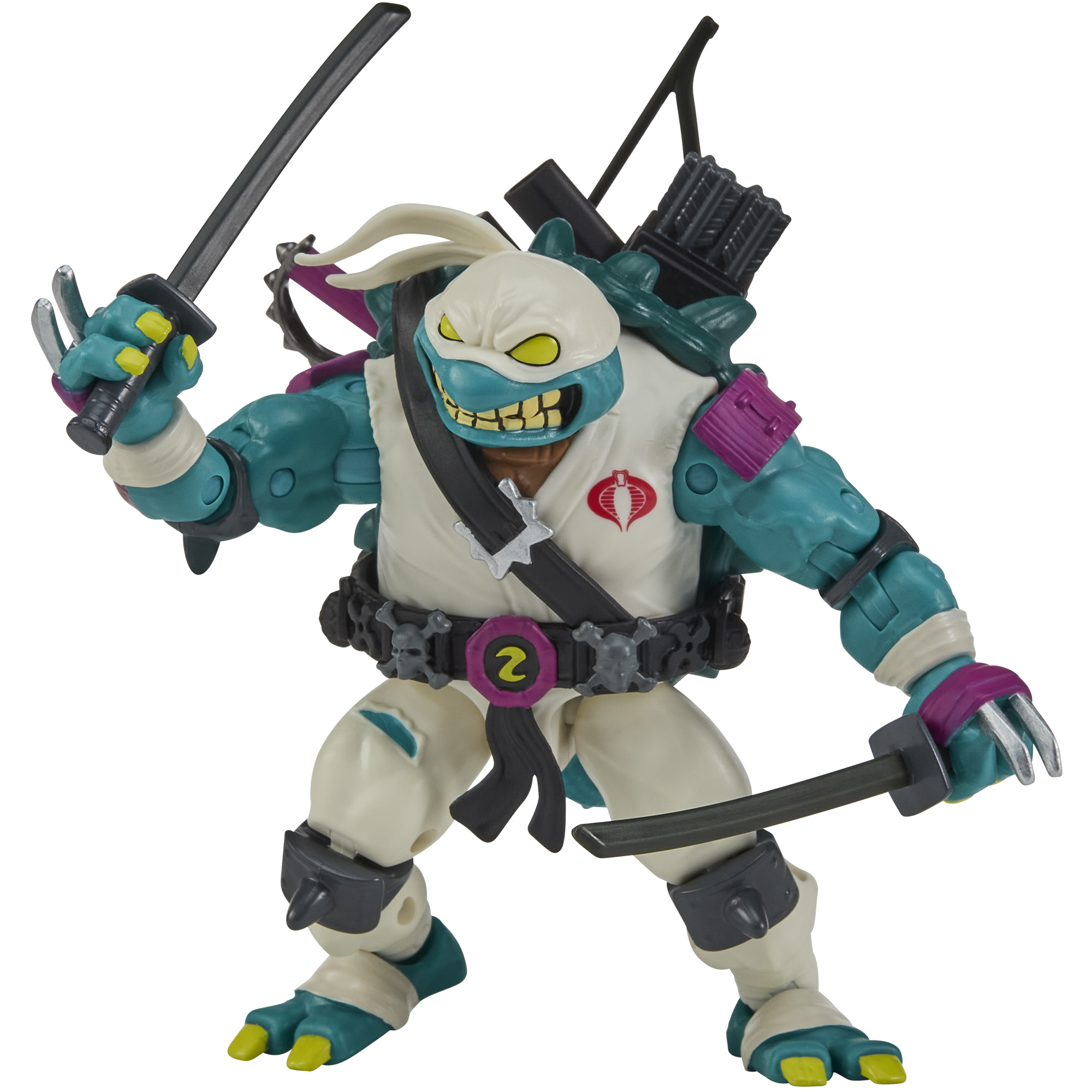 Teenage Mutant Ninja Turtles x G.I. Joe Slash as Storm Shadow Action Figure Gallery Image 5