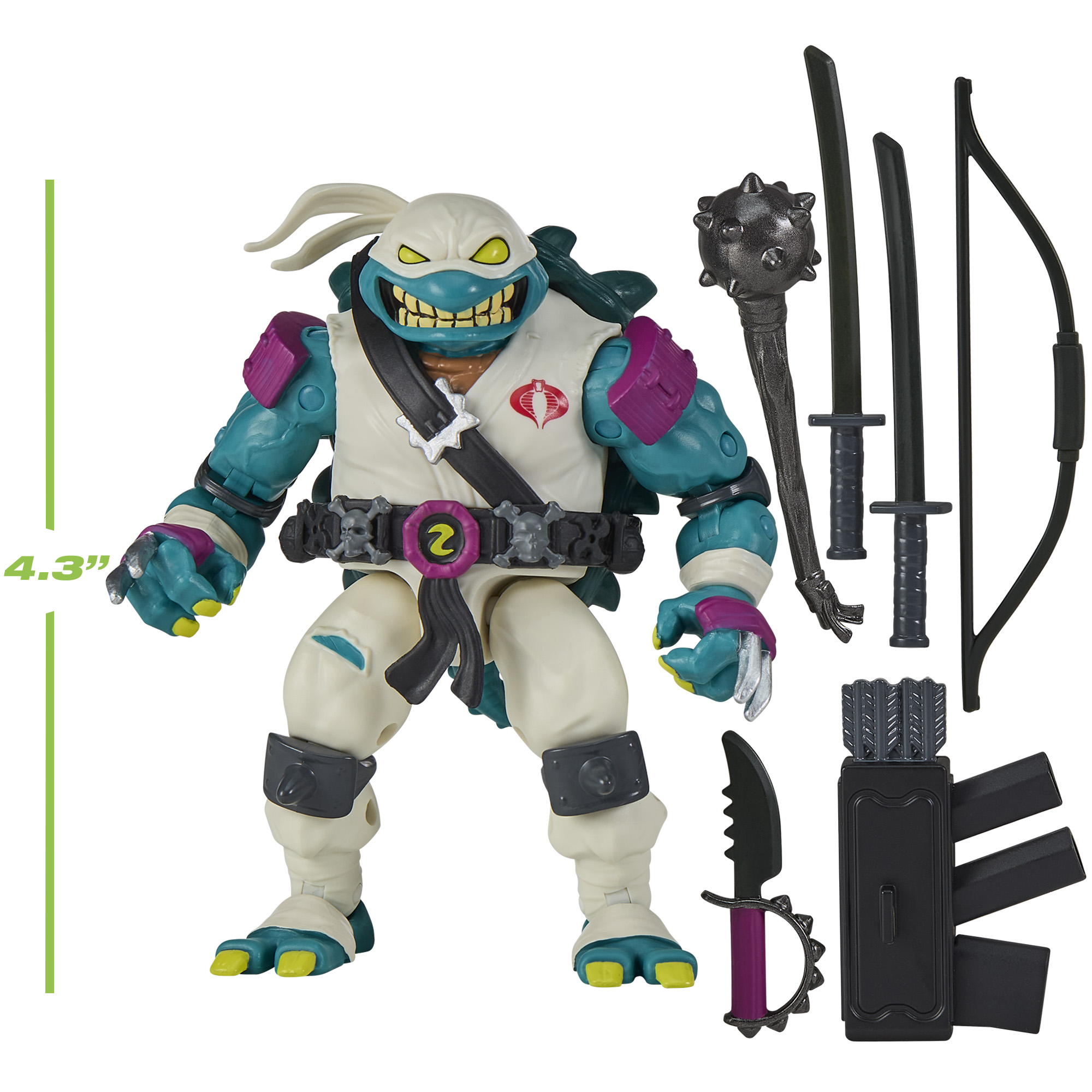 Teenage Mutant Ninja Turtles x G.I. Joe Slash as Storm Shadow Action Figure Gallery Image 7