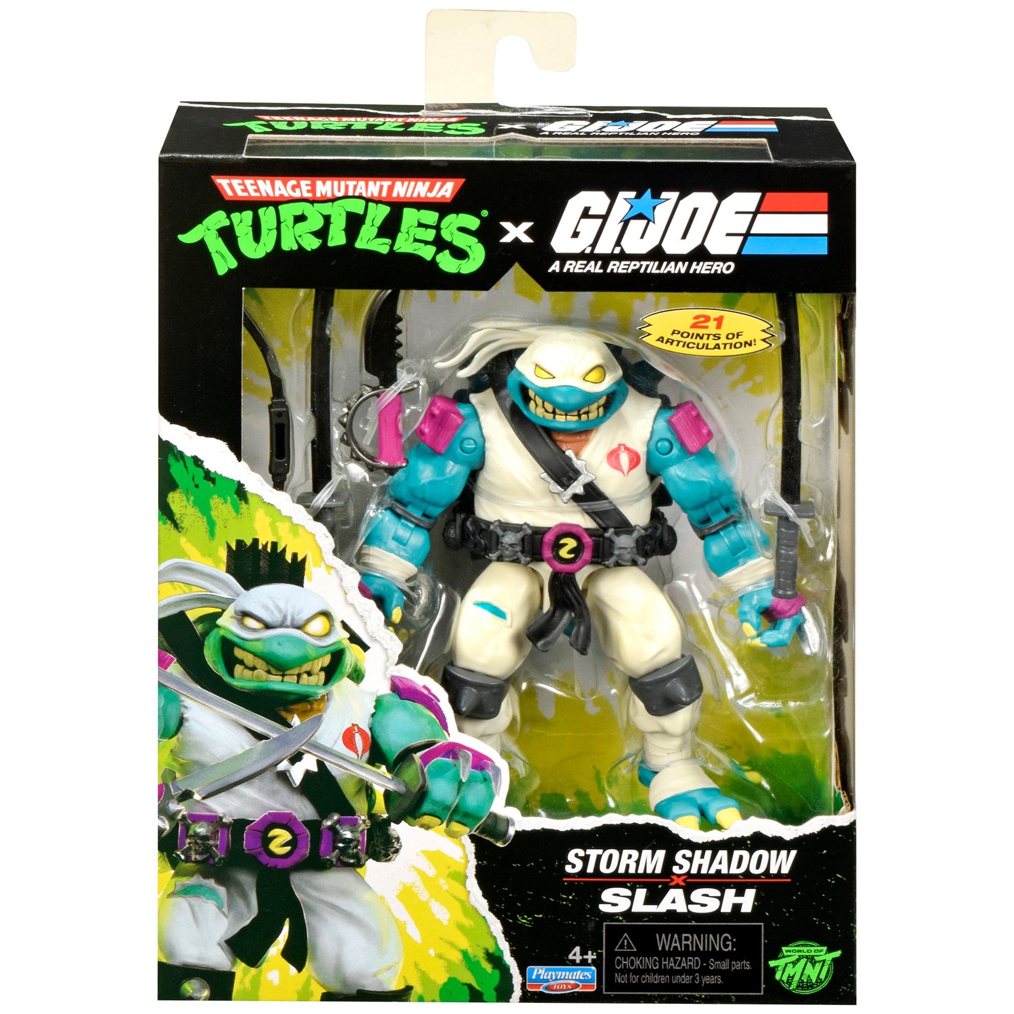Teenage Mutant Ninja Turtles x G.I. Joe Slash as Storm Shadow Action Figure Gallery Image 8