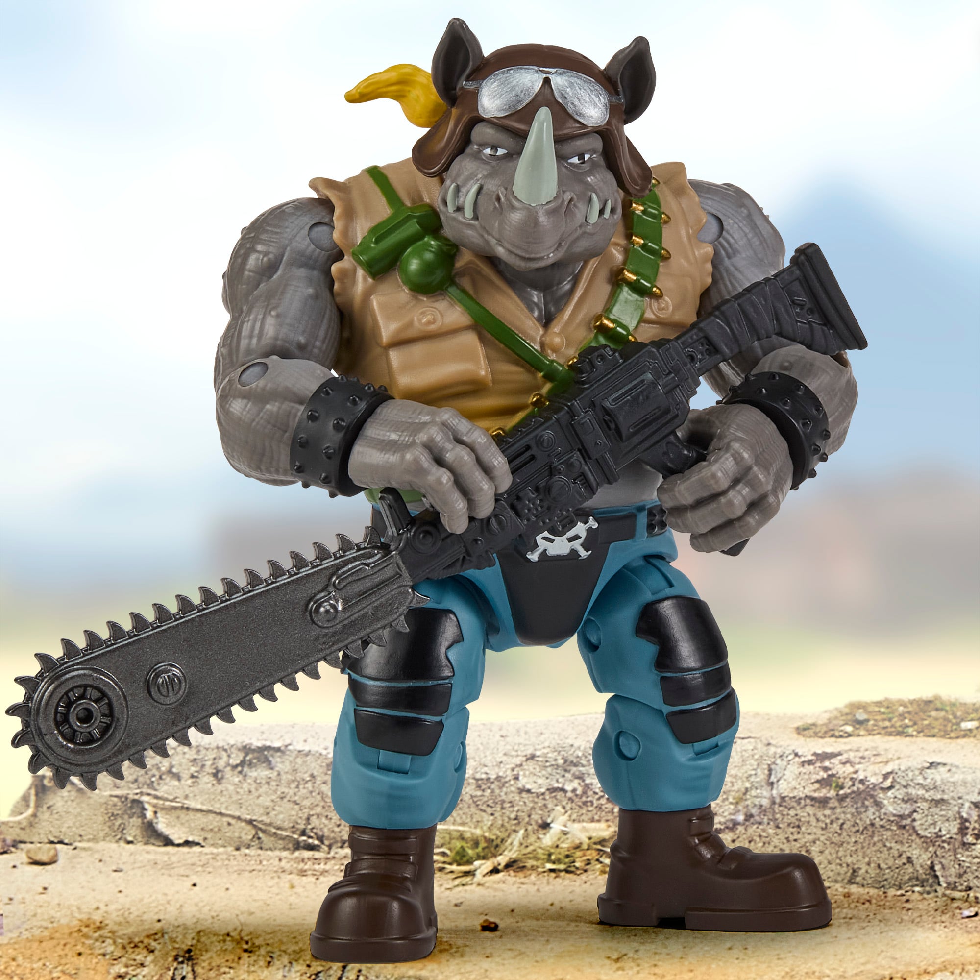 Teenage Mutant Ninja Turtles x G.I. Joe Rocksteady as Buzzer