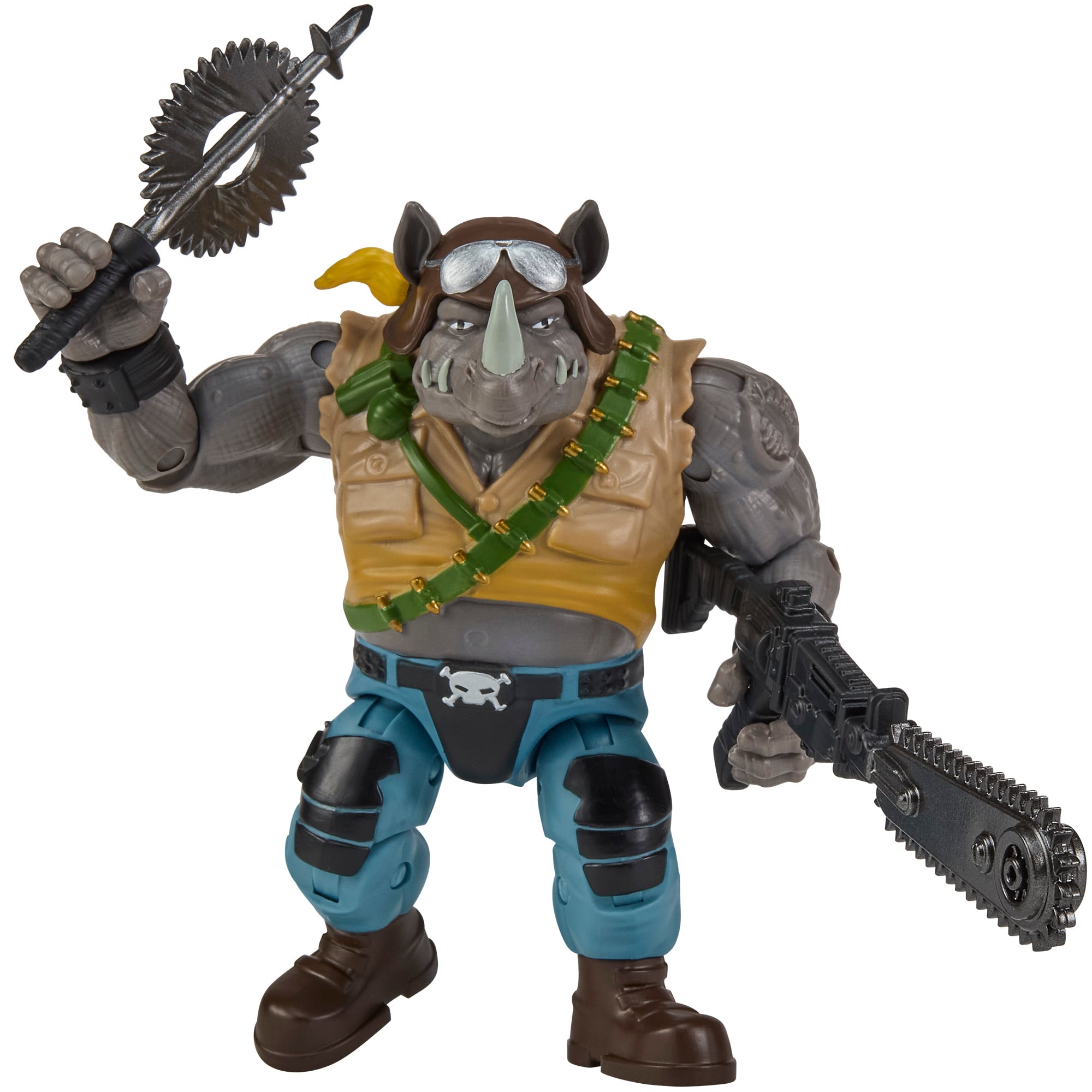 Teenage Mutant Ninja Turtles x G.I. Joe Rocksteady as Buzzer Action Figure Gallery Image 5