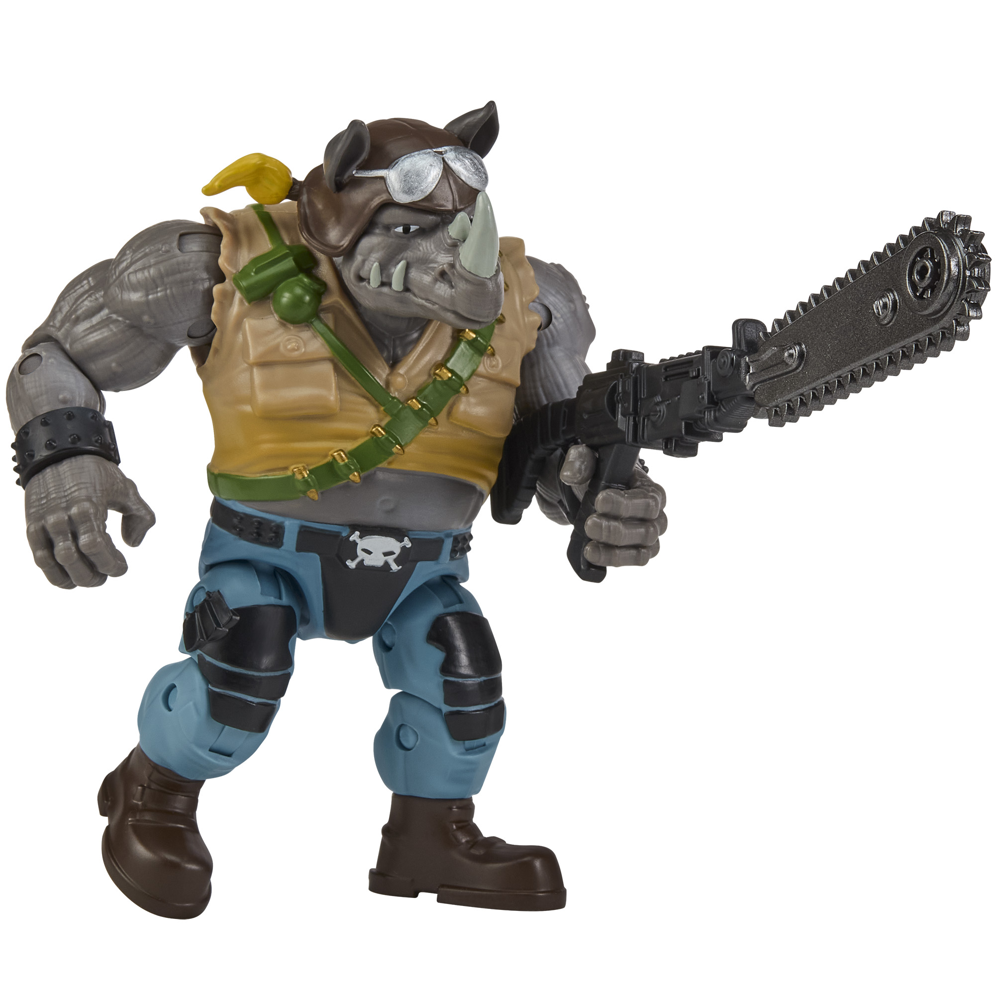 Teenage Mutant Ninja Turtles x G.I. Joe Rocksteady as Buzzer Action Figure Gallery Image 6