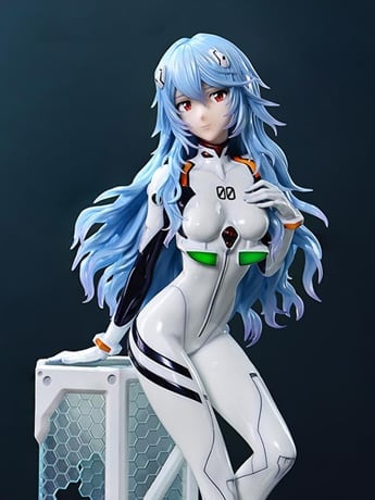 Rebuild of Evangelion Premium Masterline Rei Ayanami (Bonus Ver.) 1/4 Scale Statue Gallery Image 2