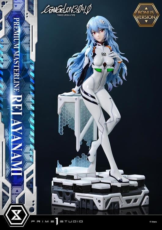 Rebuild of Evangelion Premium Masterline Rei Ayanami (Bonus Ver.) 1/4 Scale Statue Gallery Image 4