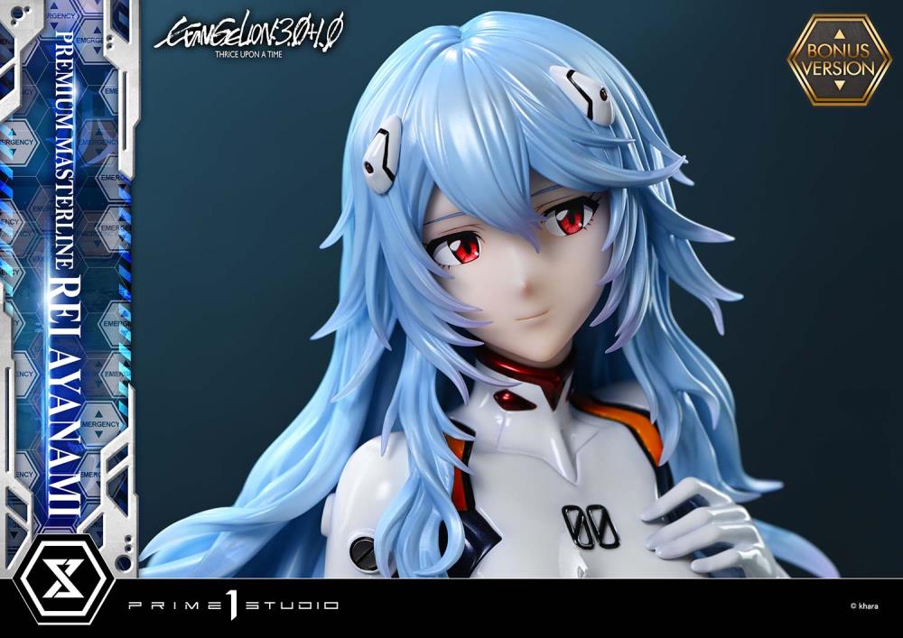 Rebuild of Evangelion Premium Masterline Rei Ayanami (Bonus Ver.) 1/4 Scale Statue Gallery Image 11
