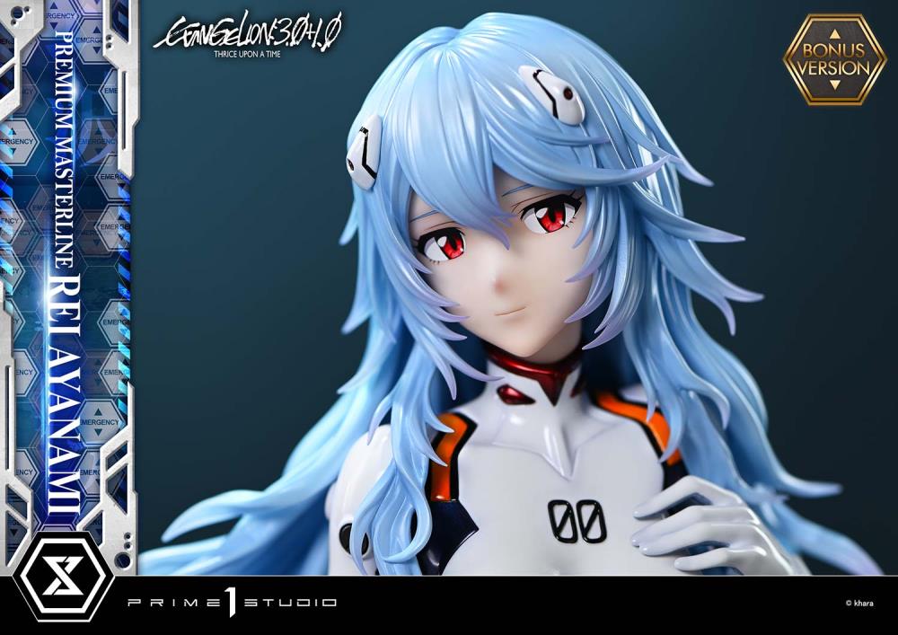 Rebuild of Evangelion Premium Masterline Rei Ayanami (Bonus Ver.) 1/4 Scale Statue Gallery Image 10