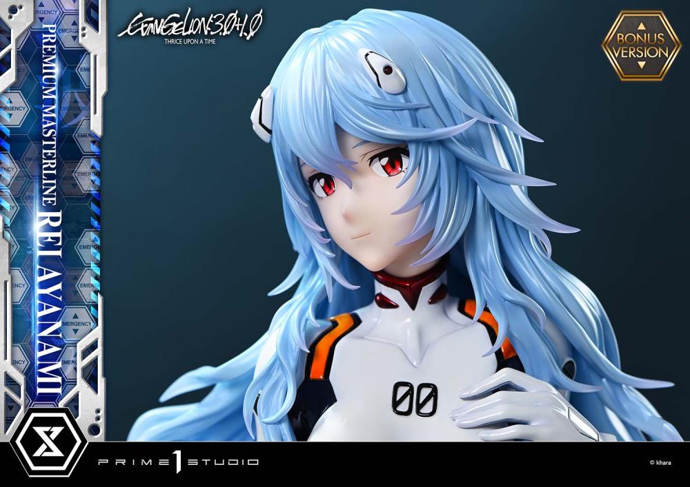 Rebuild of Evangelion Premium Masterline Rei Ayanami (Bonus Ver.) 1/4 Scale Statue Gallery Image 12