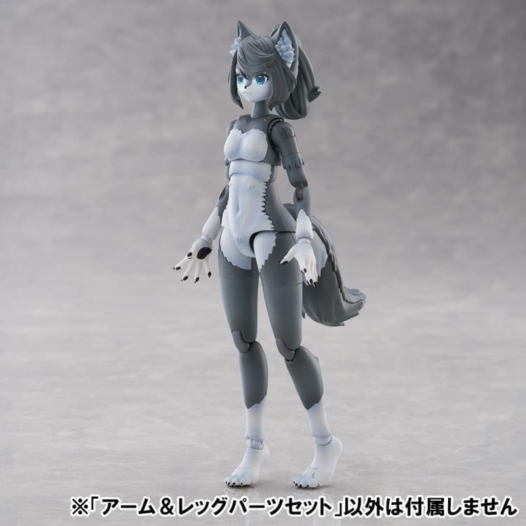 KemoPla Arm & Leg Gray Wolf Color Parts Set Gallery Image 3