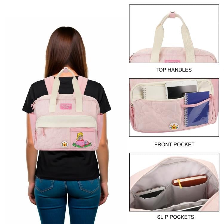 Super Mario Princess Peach Mini Backpack display picture 1