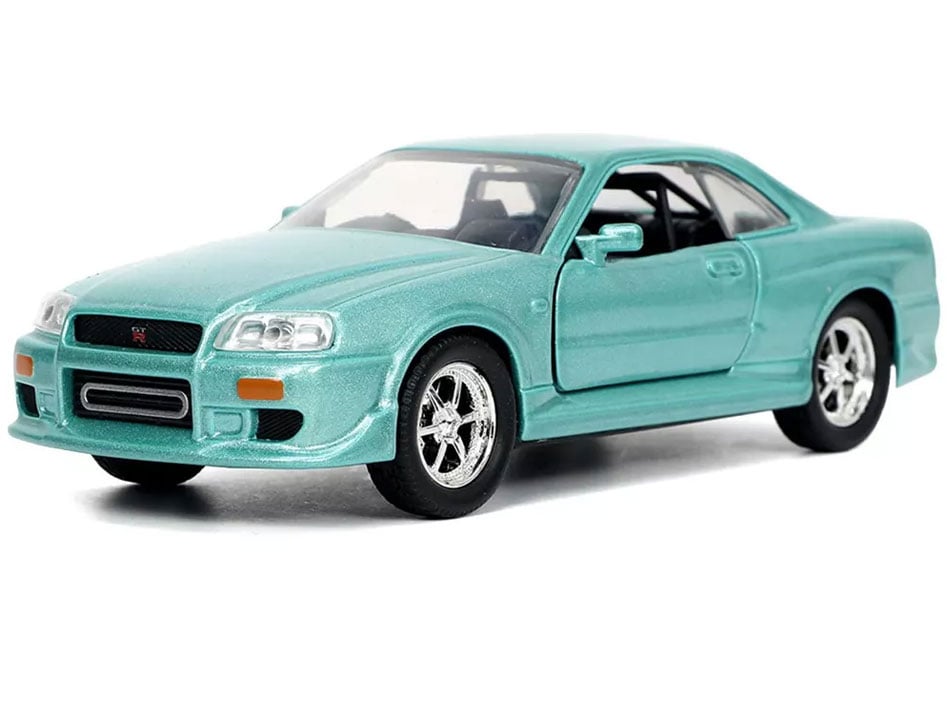 Fast & Furious Brian's 2002 Nissan Skyline GT-R (R34) 1/32 Scale Model Gallery Image 6