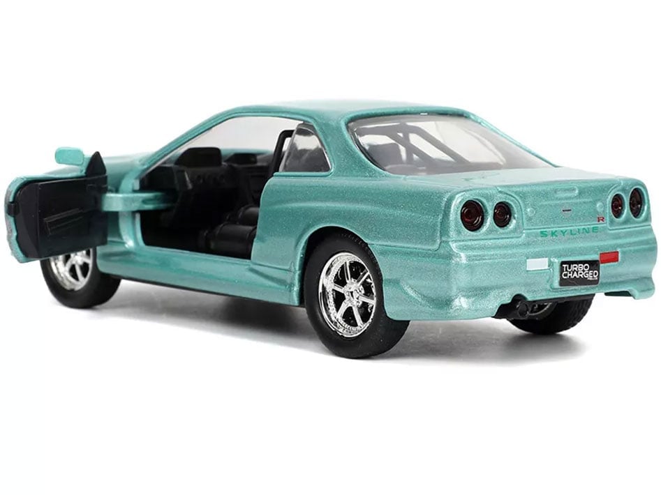 Fast & Furious Brian's 2002 Nissan Skyline GT-R (R34) 1/32 Scale Model Gallery Image 5
