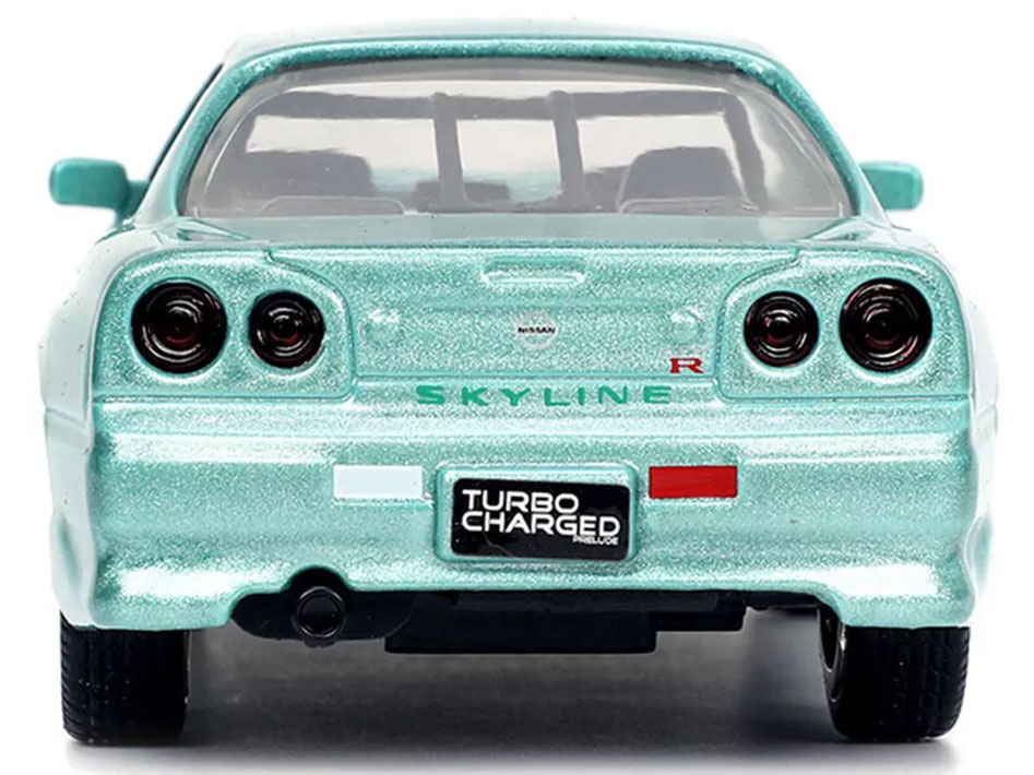 Fast & Furious Brian's 2002 Nissan Skyline GT-R (R34) 1/32 Scale Model Gallery Image 9
